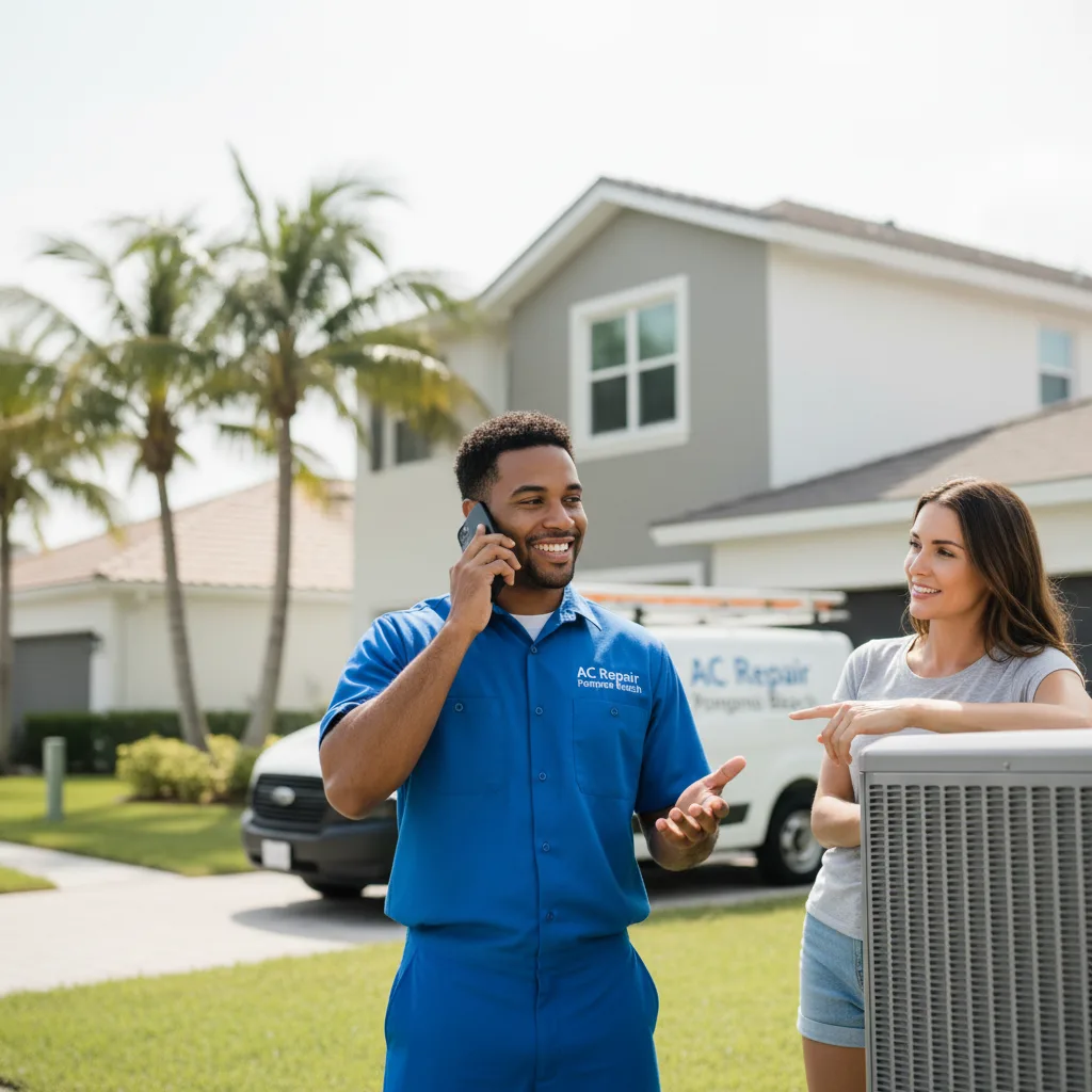 AC Repair Pompano Beach customer support in Marshall